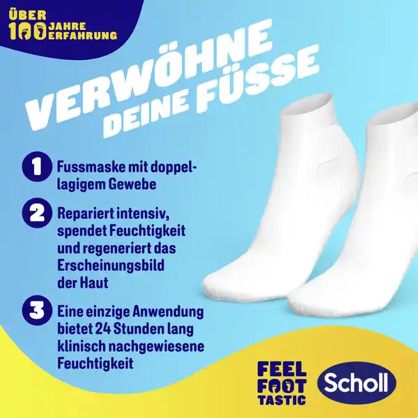 Bild 4 von Scholl Fußmaske mit Manukahonig