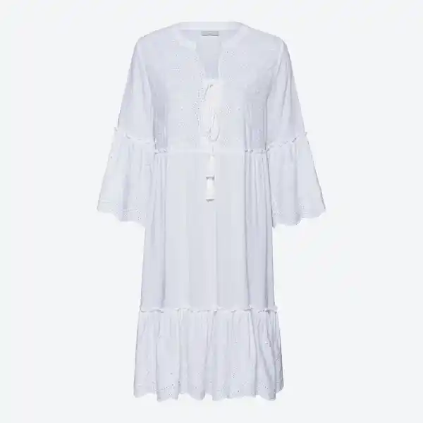 Bild 1 von Damen-Kleid mit Rüschen und Stickerei