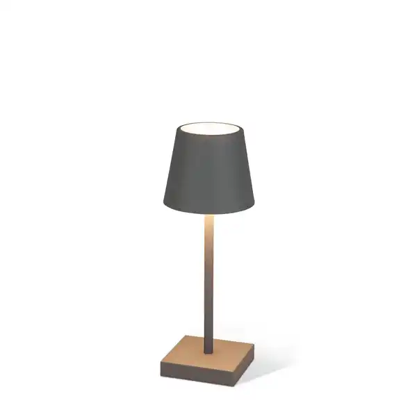 Bild 1 von Akku-LED-Tischleuchte grau Touch-Dimmer 240 lm, 30 cm