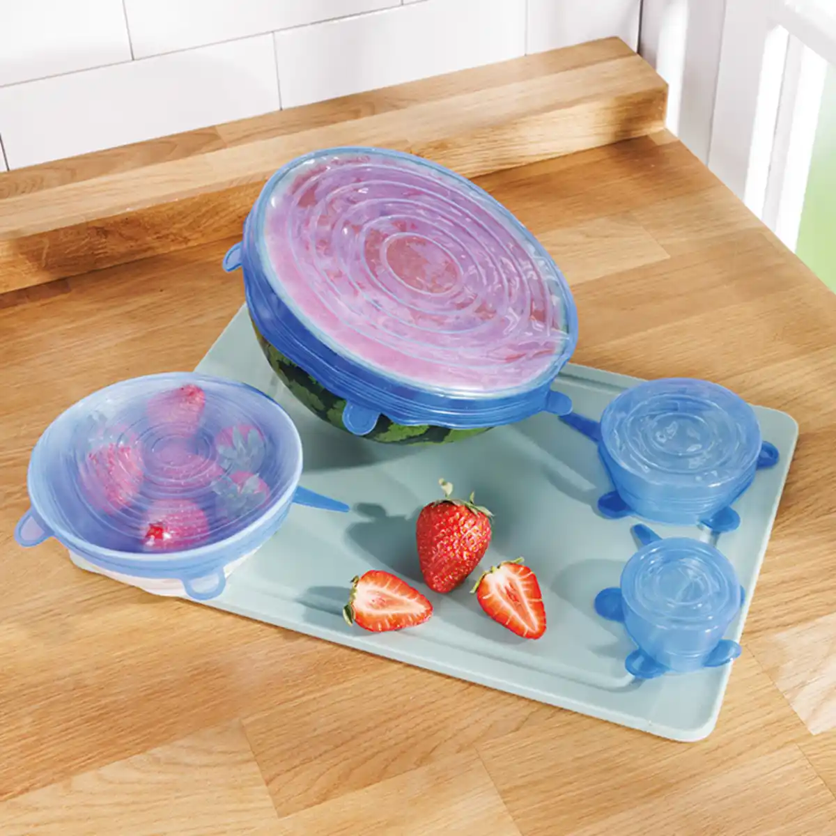 Bild 1 von Steuber Flexible Silikondeckel 6er-Set