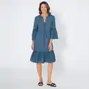 Bild 1 von Damen-Kleid mit Rüschen und Stickerei