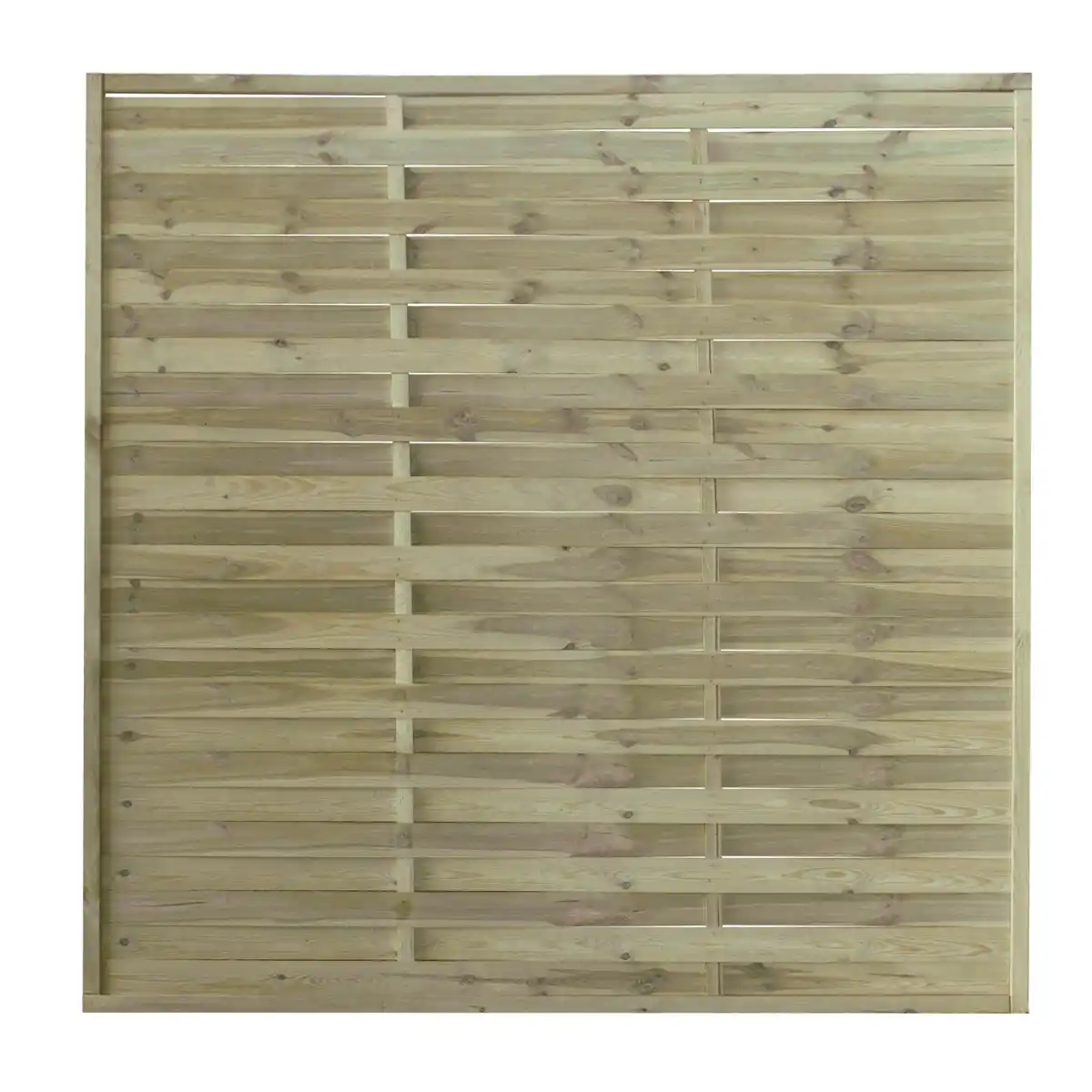 Bild 1 von Sichtschutzzaun-Element Grün druckimprägniert 180 cm x 180 cm