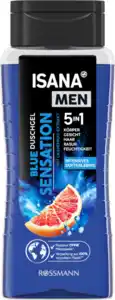 ISANA MEN 5in1 Duschgel Blue Sensation, 300 ml