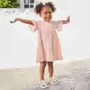Bild 2 von Baby-Mädchen-Kleid mit Rockteil und Armverzierungen