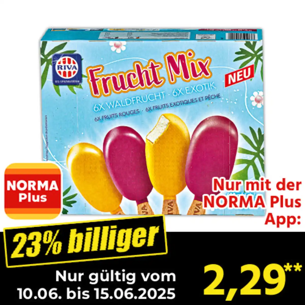 Bild 1 von Riva Mini Frucht Mix Stieleis