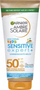 Garnier Ambre Solaire Sonnenschutz-Milch Kids Sensitive Expert LSF 50+, 175 ml