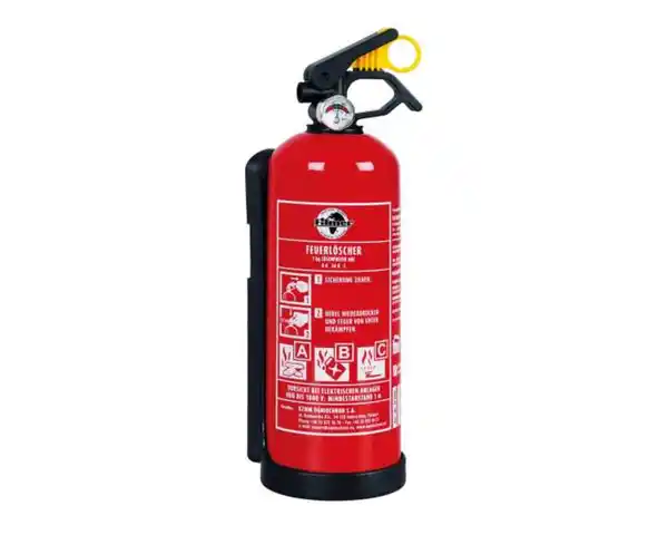 Bild 1 von Feuerlöscher mit Halter, DIN EN 3-7, 1kg