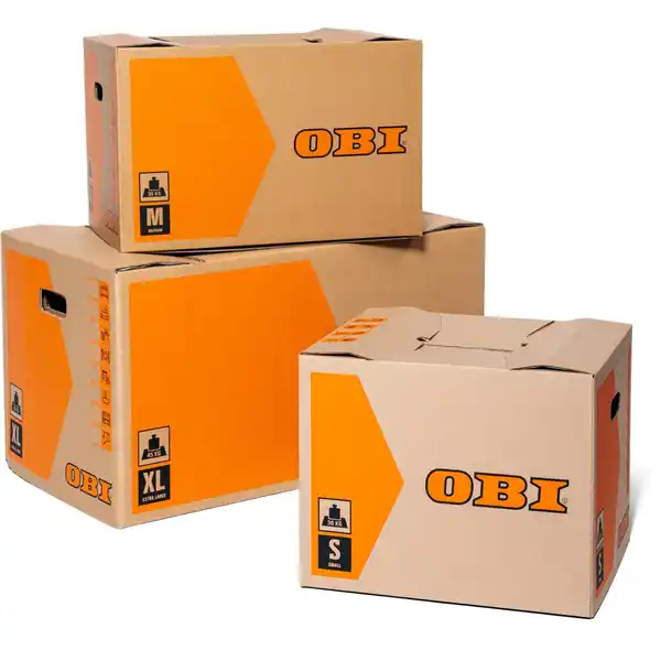 Bild 4 von OBI Umzugskarton L 80 l 30 kg 67 cm x 35 cm x 35 cm