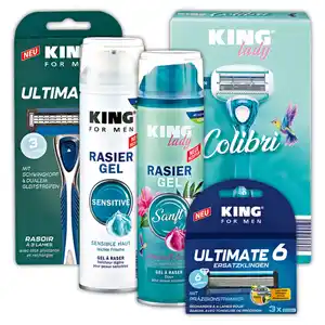 KING lady / KING for men King-Produkte