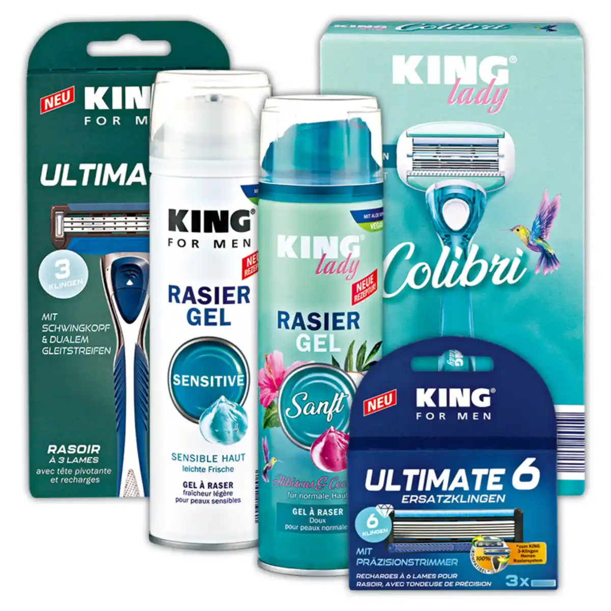 Bild 1 von KING lady / KING for men King-Produkte