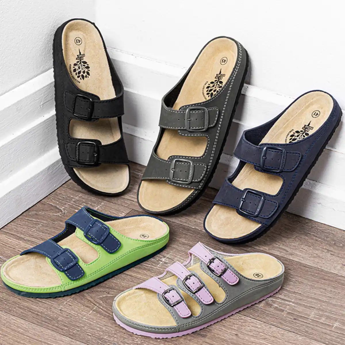 Bild 1 von Bio to Nature Tieffußbett-Pantoletten