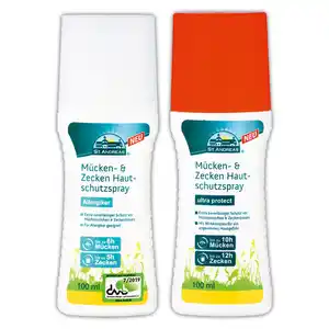 St. Andreas Mücken- & Zecken Hautschutzspray
