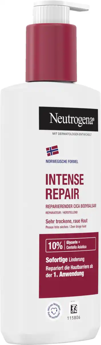Bild 2 von Neutrogena Reparierender CICA Bodybalsam Norwegische Formel Intense Repair, 250 ml