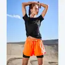 Bild 1 von 2-in-1 Damen-Trainingsshorts mit Kordelzug