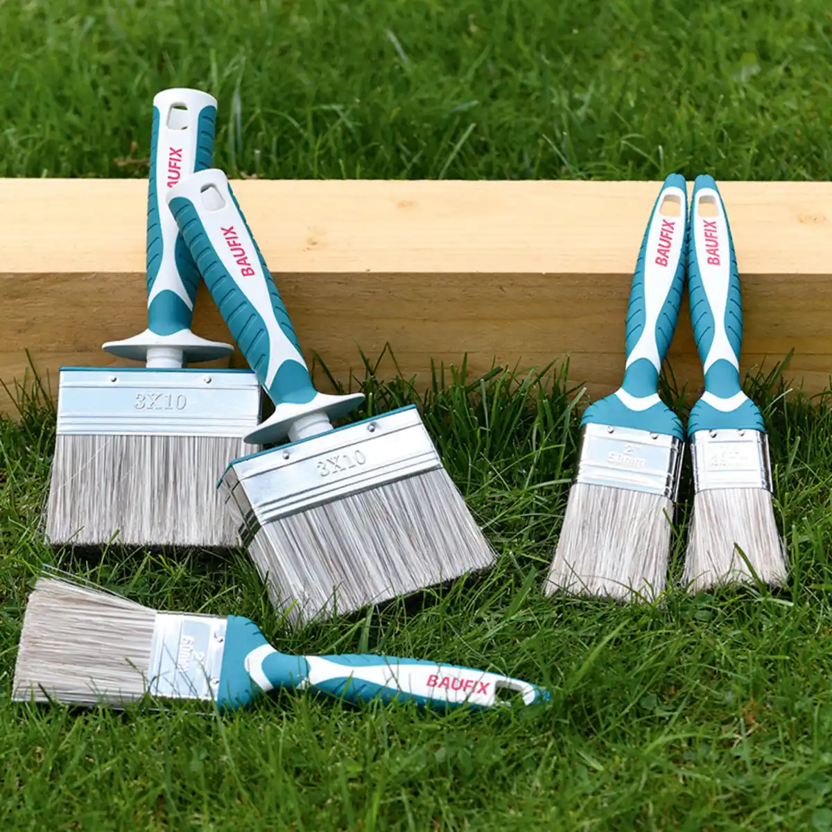 Bild 1 von Baufix Profi-Flachpinsel-Set 5tlg.