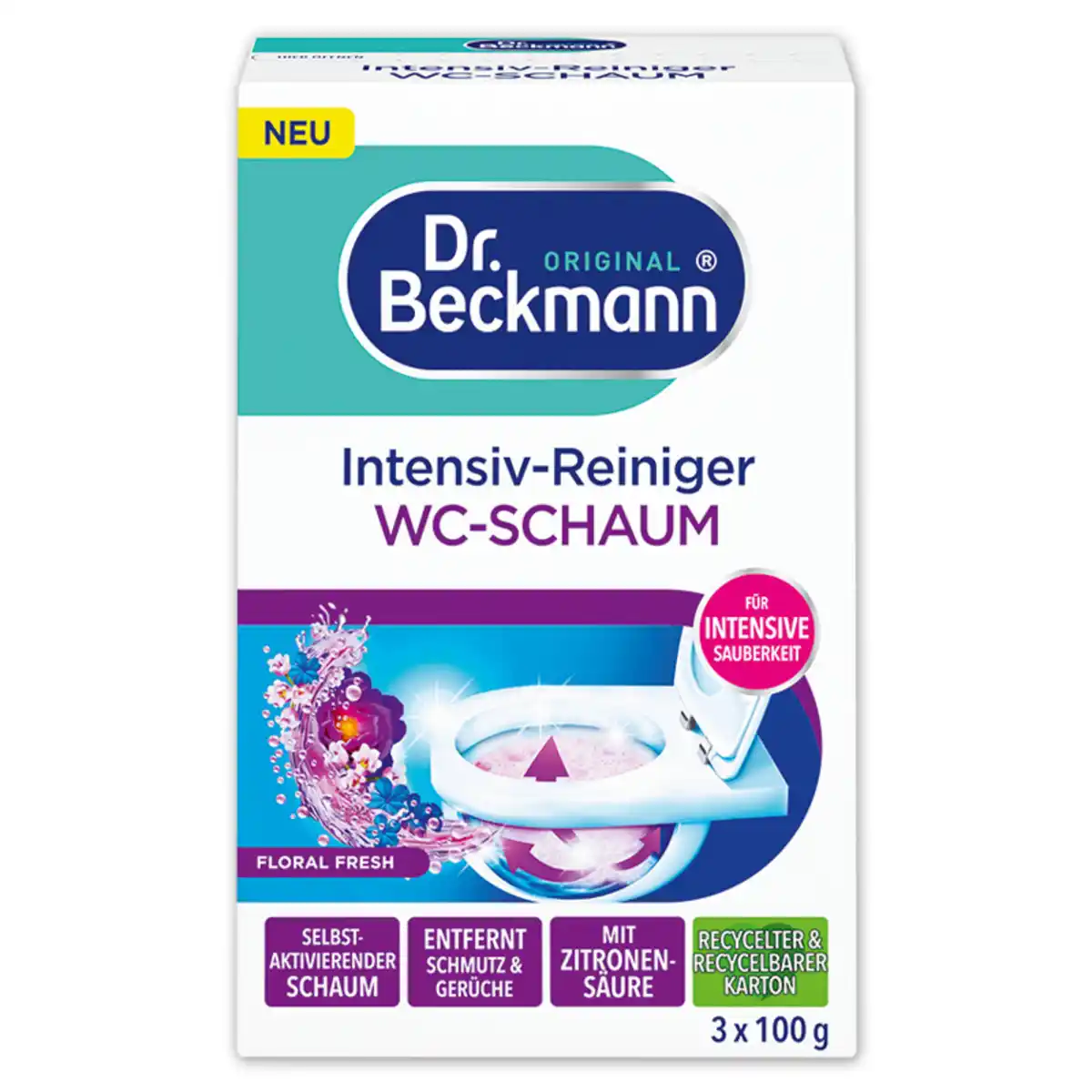 Bild 1 von Dr. Beckmann Intensiv-Reiniger WC-Schaum