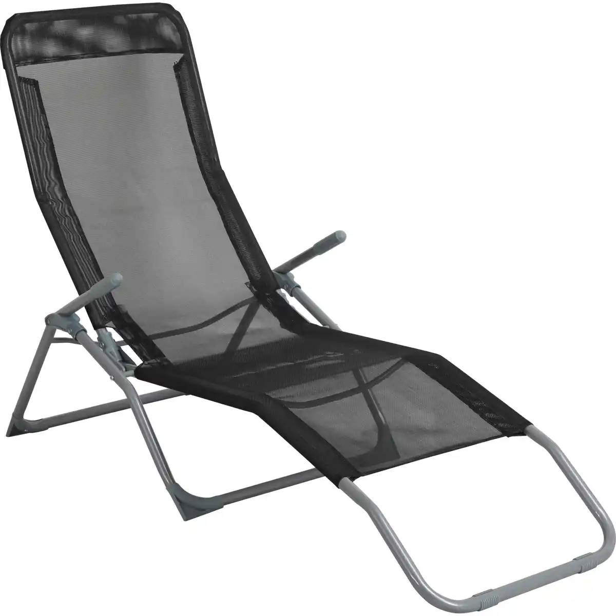 Bild 1 von Klappbare Sonnenliege Pando Schwarz