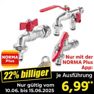 Powertec Garden Spezial-Kugelauslaufhähne