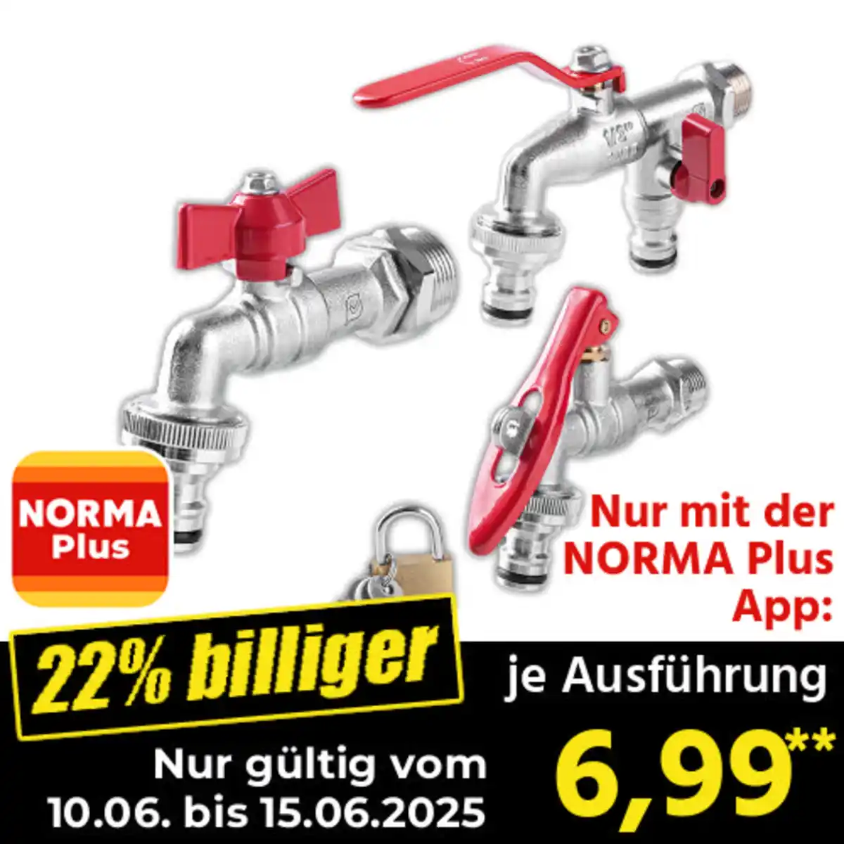 Bild 1 von Powertec Garden Spezial-Kugelauslaufhähne