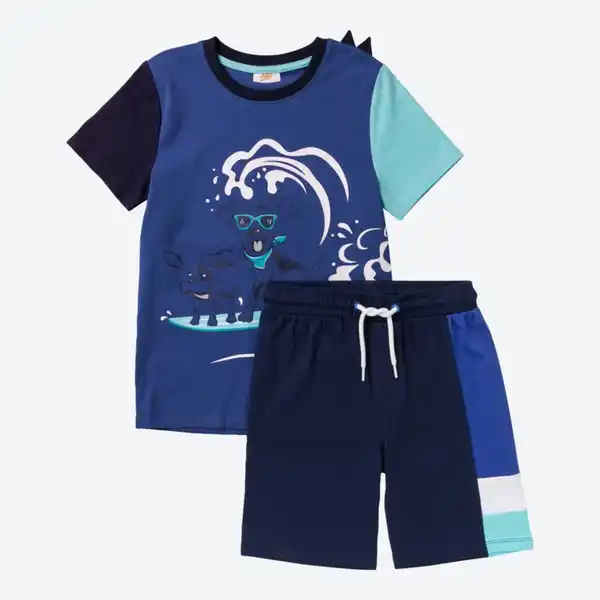 Bild 2 von Kinder-Jungen-Set mit Hunde-Motiv, 2-teilig