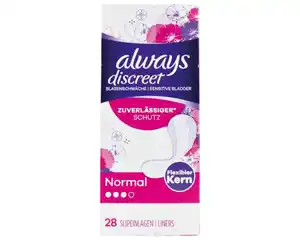 Always 28er Einlagen Discreet Normal
