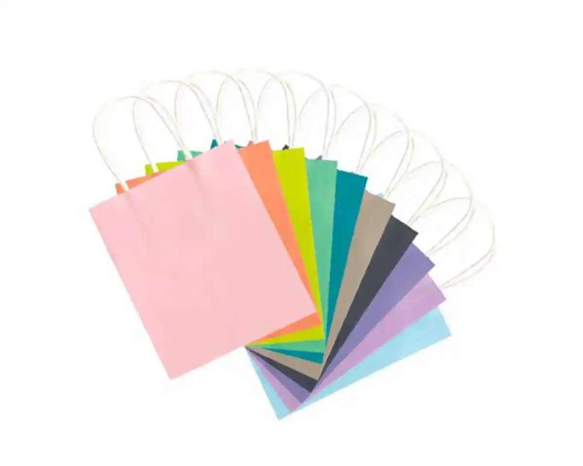 Bild 1 von Papiertüte Trend 18x21x8cm, versch. Farben