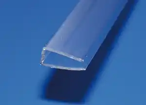 Gutta Polycarbonat U-Profil 98 cm 6 mm klar