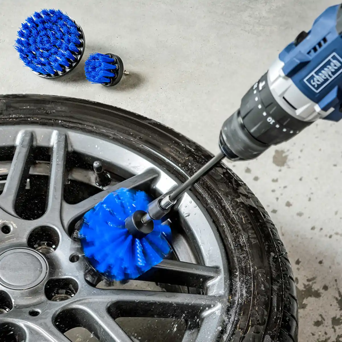 Bild 1 von Kraft Werkzeuge Reinigungsbürsten-Set 4-teilig