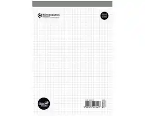 Notizblock A5 ohne Deckblatt kariert