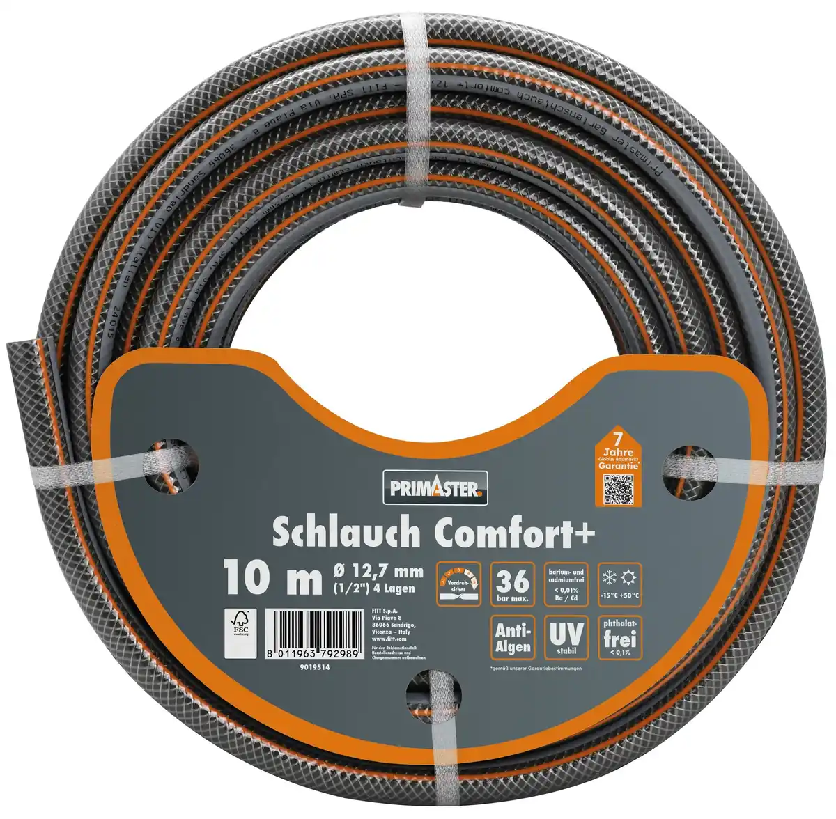 Bild 1 von Primaster Gartenschlauch Comfort+ 10 m Ø 12,7 mm (1/2)