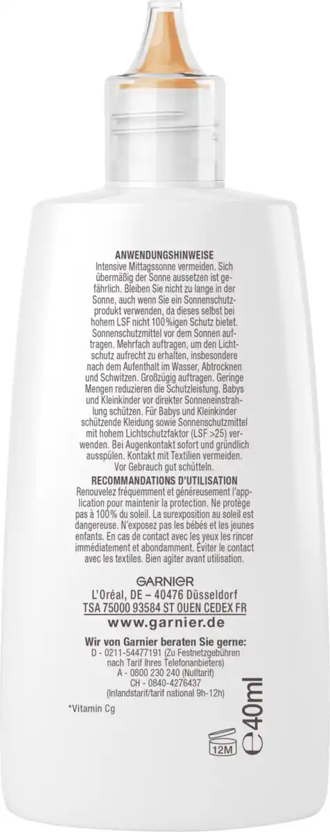 Bild 3 von Garnier Ambre Solaire Super UV Sonnenschutzfluid Anti-Dark-Spots LSF 50+, 40 ml