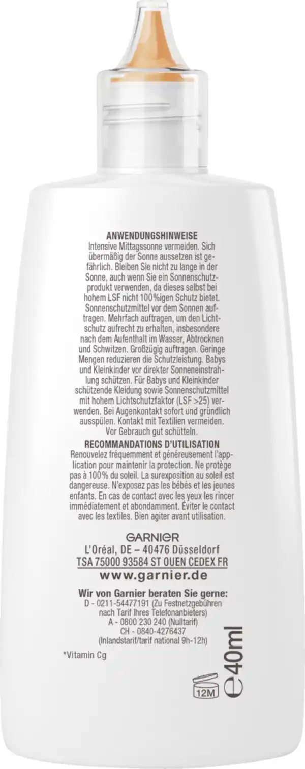 Bild 3 von Garnier Ambre Solaire Super UV Sonnenschutzfluid Anti-Dark-Spots LSF 50+, 40 ml