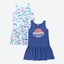 Bild 2 von Kinder-Mädchen-Kleid aus Baumwolle, 2er-Pack