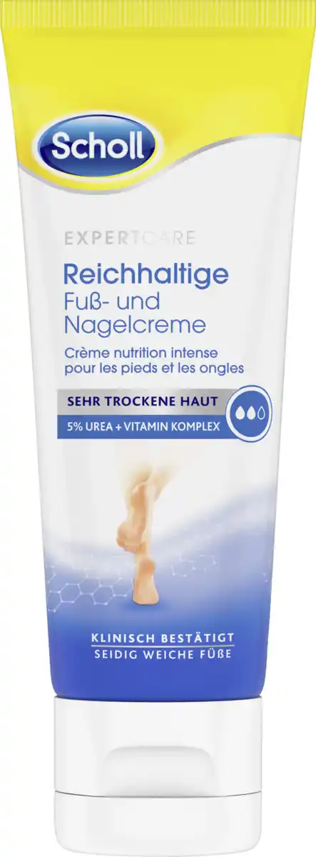 Bild 1 von Scholl Reichhaltige Fuß- und Nagelcreme, 75 ml