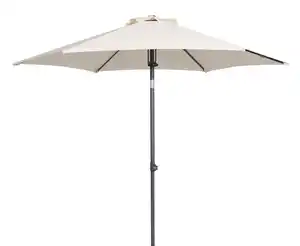 Primaster Sonnenschirm Florida creme, Ø 250 cm