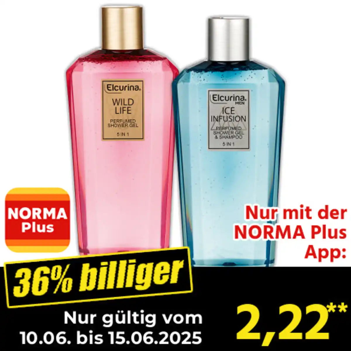 Bild 1 von Elcurina Premium Duschgel 500 ml