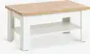 Bild 1 von Couchtisch MARKSKEL 60x110 weiß/eiche