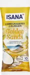ISANA Einwegrasierer Golden Sands