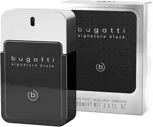 bugatti Eau de Toilette Natural Spray Signature Black, 100 ml