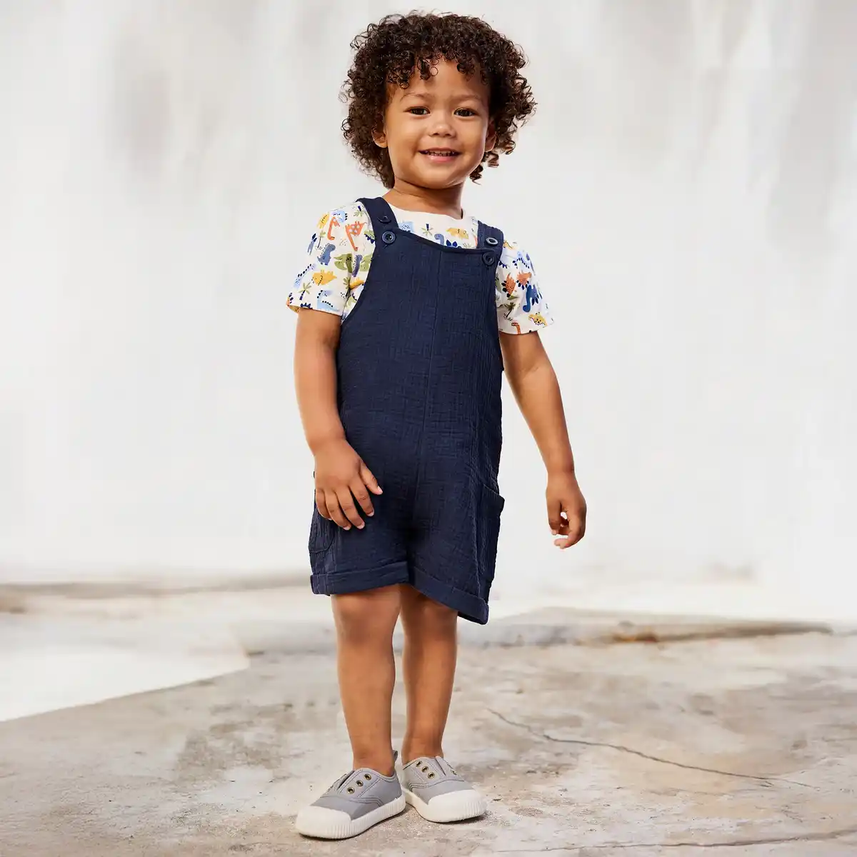 Bild 3 von Baby-Jungen-Set mit Dino-Motiven, 2-teilig