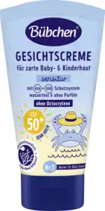 Bübchen Gesichtscreme sensitiv LSF 50+, 50 ml