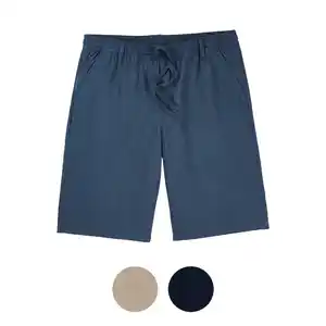 UP2FASHION MEN Herren Baumwolle, Leinen Bermuda