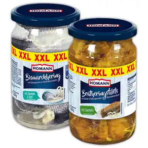 Homann Bismarckhering / Bratheringsfilets XXL