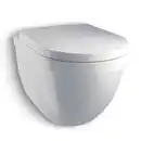 Bild 1 von Wand-WC 'Raumspar' inklusive WC-Sitz weiß
