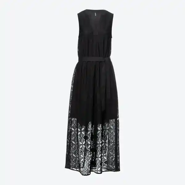 Bild 1 von Damen-Spitzenkleid mit Gürtel