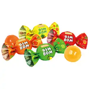 Hartkaramelle "Bim Bom" mit aromatisierter Füllung (18%) in ...