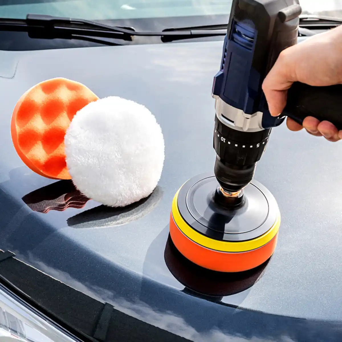 Bild 1 von Kraft Werkzeuge Polier-Set 5-teilig