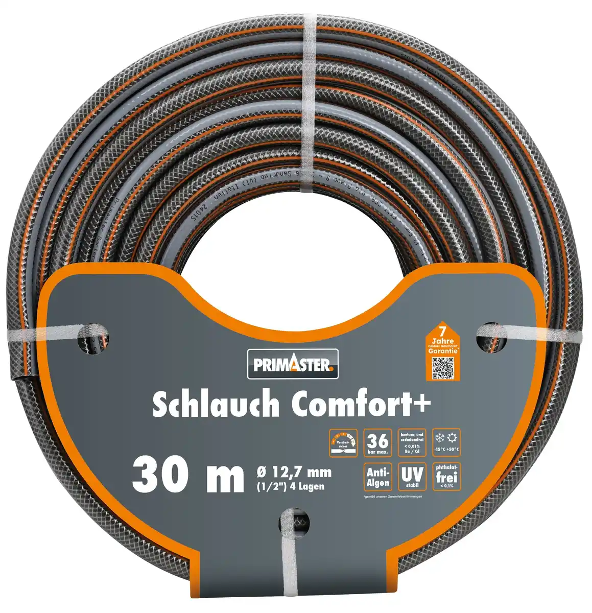Bild 1 von Primaster Gartenschlauch Comfort+ 30 m Ø 12,7 mm (1/2)