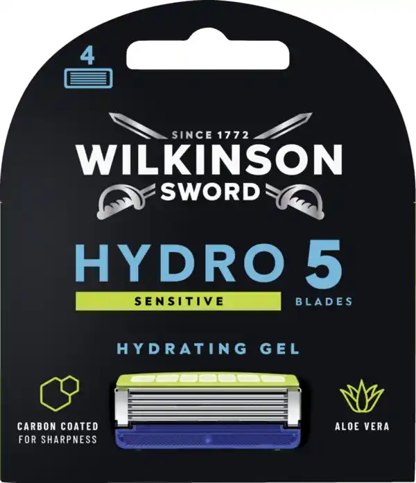 Bild 1 von Wilkinson Sword Hydro 5 Sensitive Rasierklingen