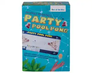 Out of the blue Party-Luftmatratze Pool Pong ca. 152 x 76 x15 cm